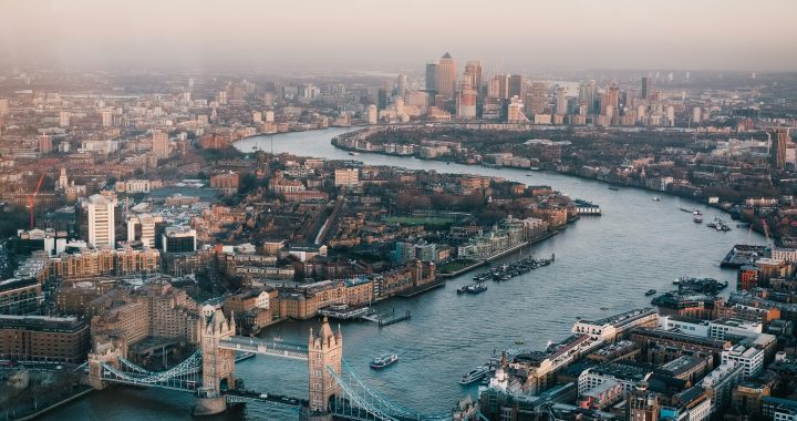 London from above