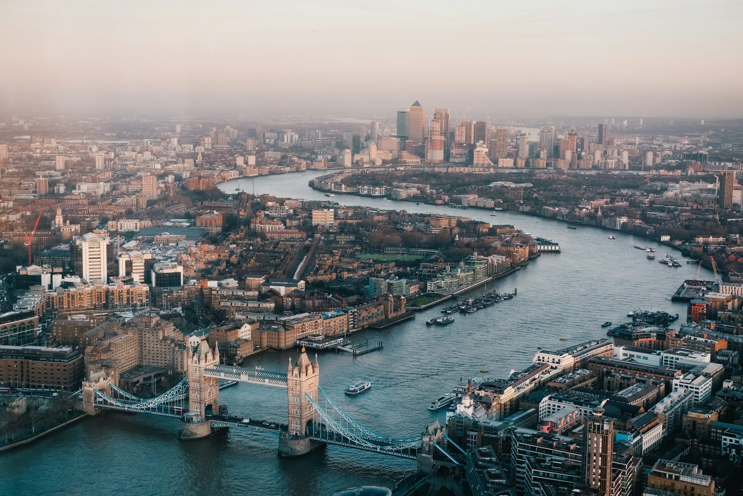 London from above